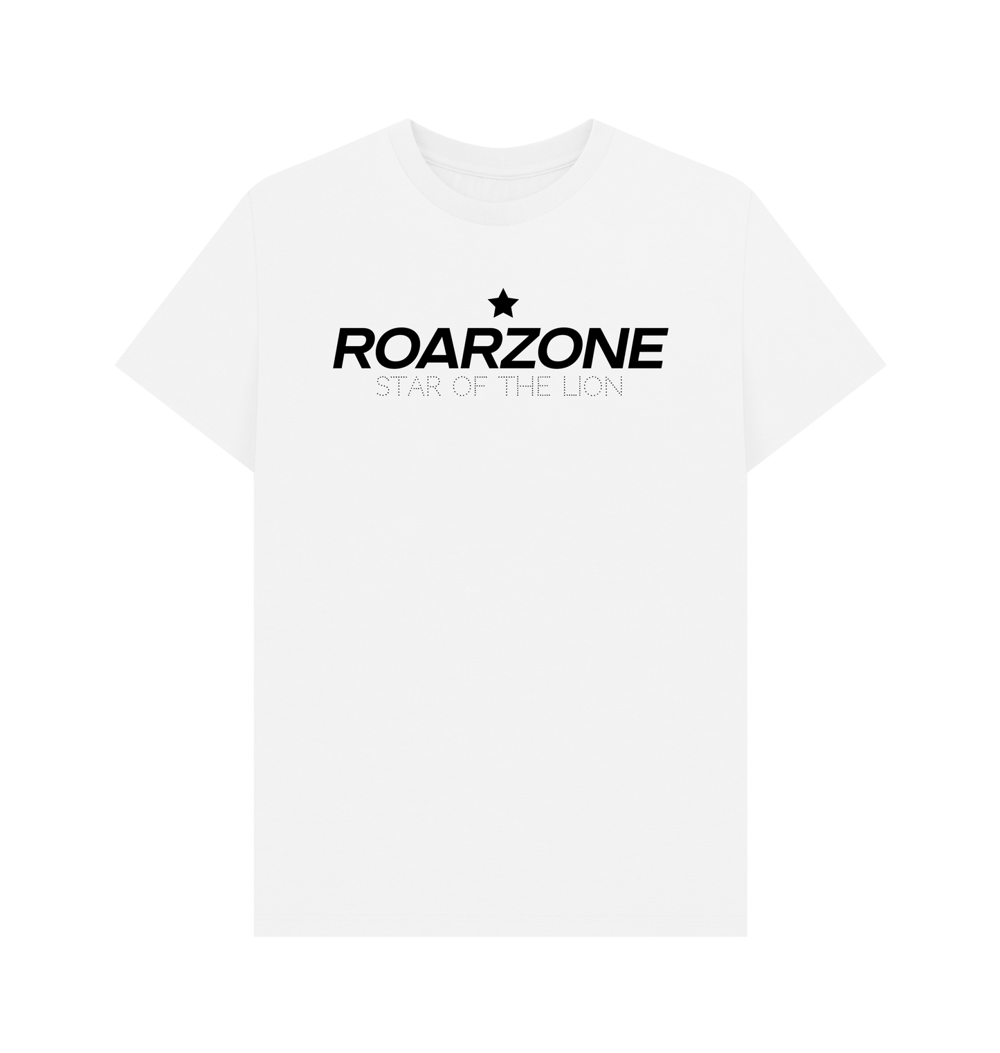White Printed T-shirt Front