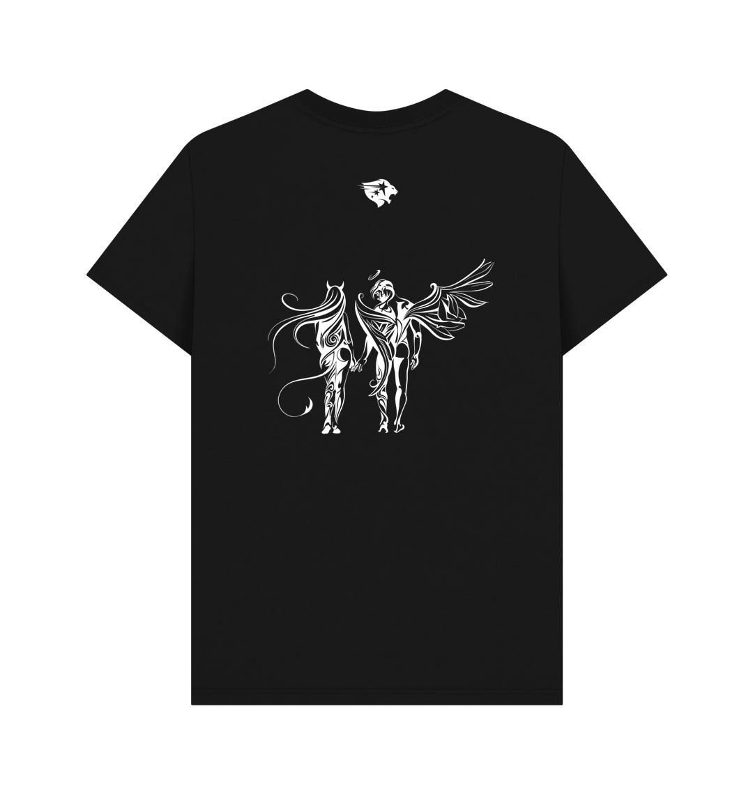 Organic Fitness T Eat Clean Train Dirty Black Edition