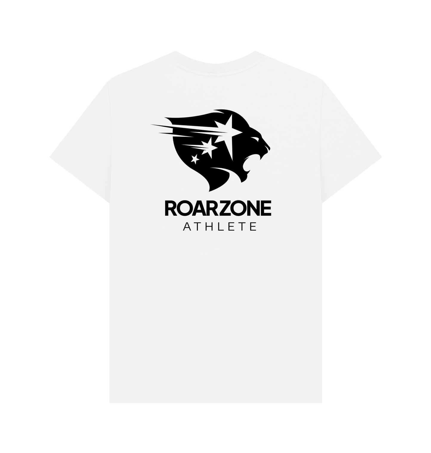 White Printed T-shirt Back