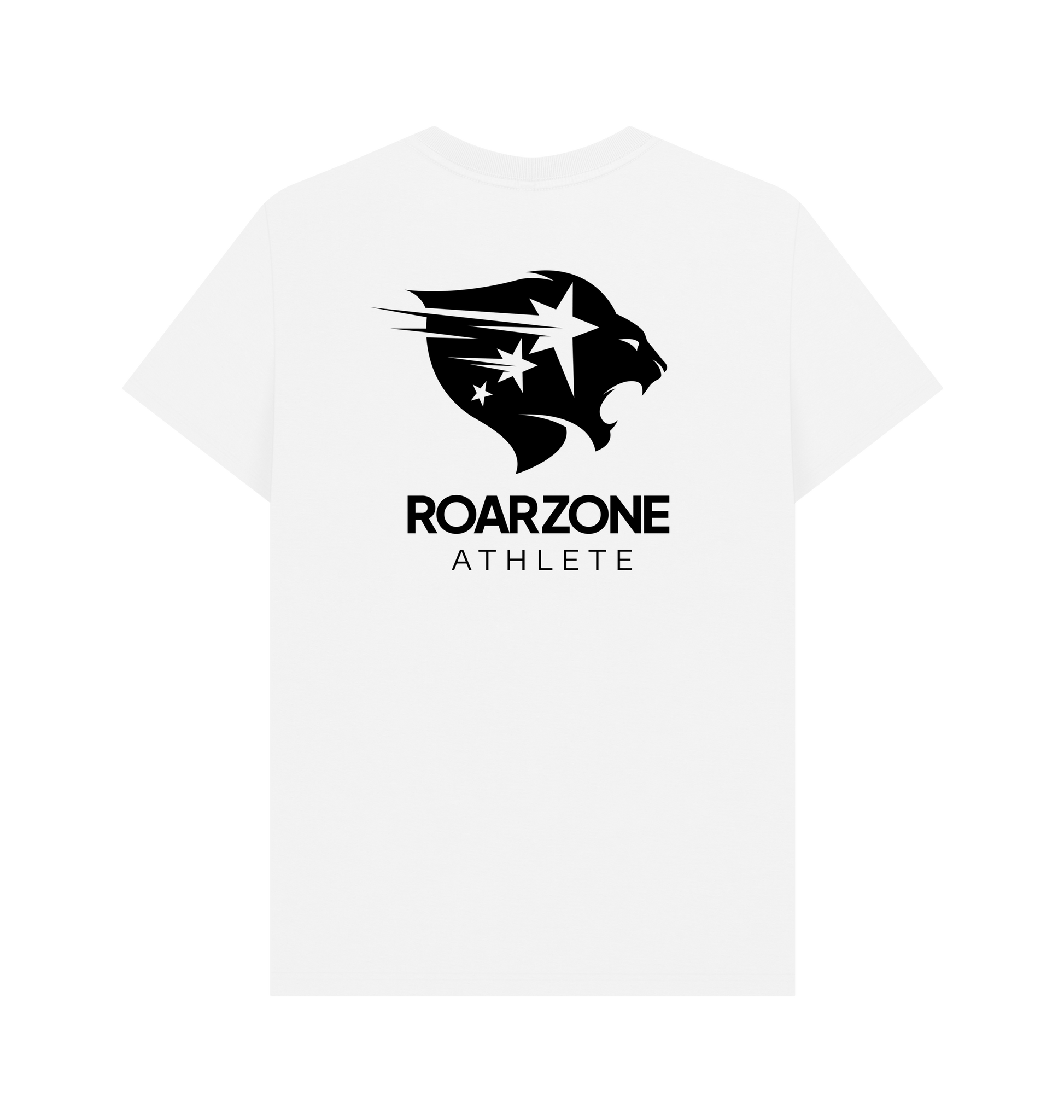 White Printed T-shirt Back