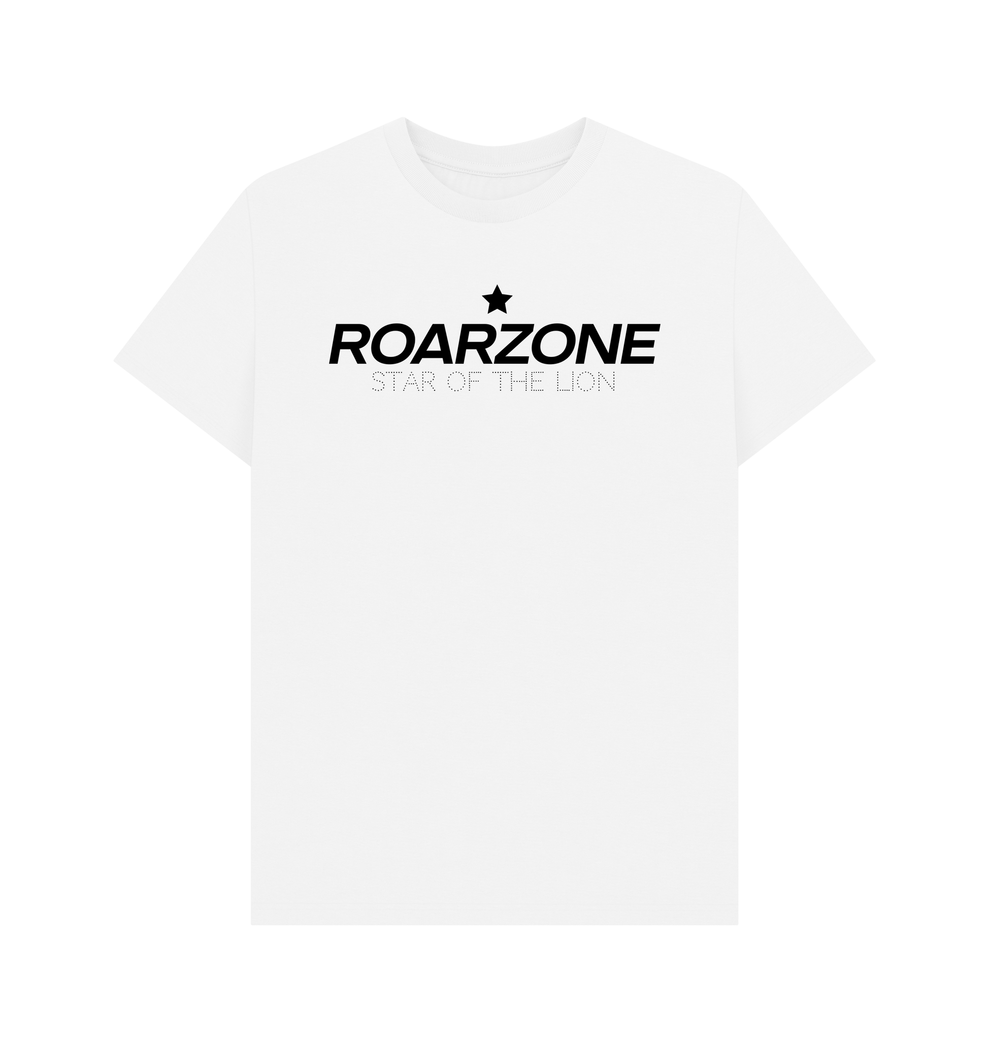 White Printed T-shirt Front
